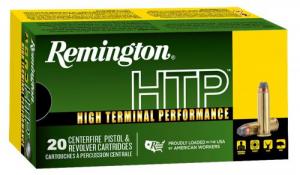 Remington HTP Jacketed Hollow Point 357 Magnum Ammo 20 Round Box - 2