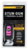 Sabre Key Fob Stun Gun Contact Pink Polymer - S1013PK