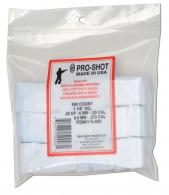 Pro-Shot Cleaning Patches Cotton 1.125" Sq 22-270 Cal 500 Per Pack - 11/8-500