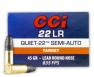 CCI Target & Plinking Quite-22  22 LR  45gr  Lead Round Nose 50rd box