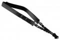 Phase 5 Weapon Systems Single Point Sling Adjustable Bungee Black Nylon Strap w/Elastic Shock-Cord for Rifle/Shotgun