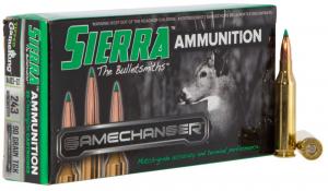 Sierra GameChanger 243 Win 90 gr Tipped GameKing 20 Bx/ 10 Cs - A410302 Sierra GameChanger 243 Win 90 gr Tipped GameKing 20 Bx/ 10 Cs - A410302