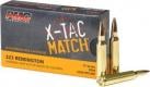 PMC X-Tac Match Ammo 223 Remington 77 gr Open Tip Match  20rd box - 223XM