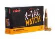 Main product image for PMC X-Tac Match 308 Win 168 gr Open Tip Match (OTM) 20 Bx/ 40 Cs