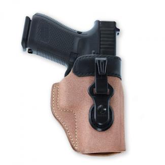 Galco S2226B Scout 3.0 Fits Glock 19 Steerhide Natural w/Black Mouth Band - 158