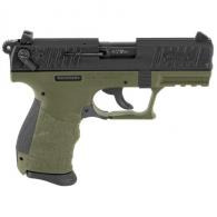 Walther Arms P22 Green/Black 22 Long Rifle Pistol
