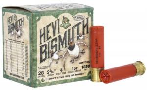 Main product image for HEVI-Round Hevi-Bismuth Waterfowl 28 Gauge 2.75" 1 oz 4 Round 25 Bx/ 10 Cs