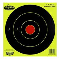 Birchwood Casey Dirty Bird 8" Bullseye Hanging Paper Target 50 Per Pack - 35950