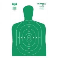 Birchwood Casey EZE-Scorer Green Target Silhouette Paper Target 12" x 18" 10 Per Pack - 37204