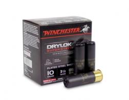 Winchester Drylok Super Magnum Steel 10 Gauge Ammo BBB Shot 25 Round Box