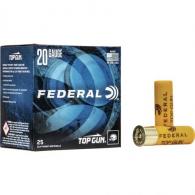 Federal Top Gun Target 20 GA 2.75" 7/8 oz  #7.5  25rd box - TG2075