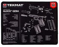 TekMat TEKR20G4 Ultra Premium Cleaning Mat For Glock Gen4 Parts Diagram 15" x 20" - TEKR20GLOCKG4