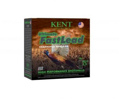 Kent Cartridge Ultimate Fast Lead 16 Gauge 2.75" 1 oz 5 Round 25 Bx/ 10 Cs - K162UFL285