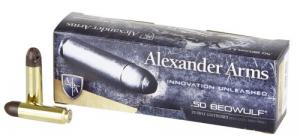 Alexander Arms Rifle Ammo 50 Beowulf 200 gr ARX Polymer Tip 20 Bx/ 10 Cs - AB200ARXBX
