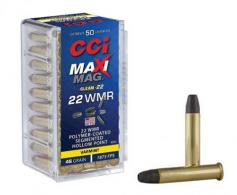 CCI Maxi-Mag 22 Mag 46 gr Polymer Coated Segmented Hollow Point 50 Bx/ 40 Cs - 972CC