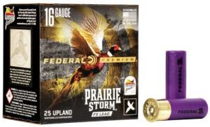 Main product image for Federal Prairie Storm 16 Gauge 2.75" 1 1/8 oz 5 Shot 25 Bx