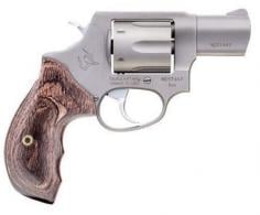 Taurus 856 Stainless/Walnut Grip 38 Special Revolver - 2856029SW