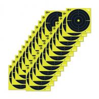 Allen EZ Aim Splash Non-Adhesive Paper 8" x 8" Bullseye Yellow/Black 25 Per Pack
