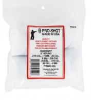 Pro-Shot Cleaning Patches Cotton 2" 250 Per Pack