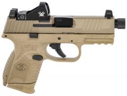 FN 509 Compact Tactical Flat Dark Earth Viper Red Dot 9mm Pistol