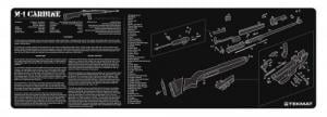 TekMat Original Cleaning Mat M1 Carbine Parts Diagram 12" x 36" - TEKR36M1CARB