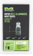 Meprolight Hyper-Bright for Most For Glock Fixed Tritium Handgun Sights - ML40224F.S G