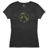 Magpul Icon Women's Charcoal Heather Large Short Sleeve