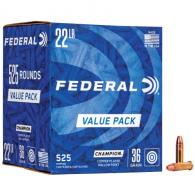 Federal .22 LR  36 Grain Copper Plated Hollow Point 525rd box - 745