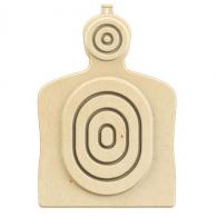 Birchwood Casey Torso Target 31.25" H x 21.25" W x 1" D 3D Bullseye Tan 3 Per Pack - 3DTGTBTT