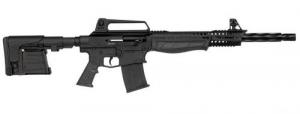 Escort SDX12 Tactical 12 GA 18" Black, 2-5rd Mag, 1-2rd Mag - HESD12180301