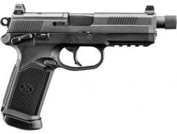 FN FNX Tactical .45 ACP 5.30" 10+1 Black Black Stainless Steel Slide Black Interchangeable Backstrap Grip Viper - 66-100865