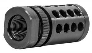 Grovtec US Inc G-Nite Flash Suppressor 308 Cal 5/8"-24 tpi Black Nitride Steel - GTHM318