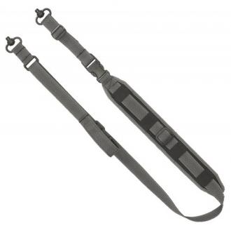 Main product image for Grovtec US Inc QS 2-Point Sentinel Sling with Push Button Swivels 2" W Adjustable Wolf Gray for Rifle/Shotgun