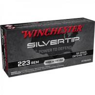 Winchester Silvertip Defense Tip 223 Remington Ammo 64gr  20 Round Box - W223ST