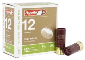 Main product image for Aguila Target Load High Velocity 12 Gauge 2.75" 1 oz 7.5 Shot 25 Bx/ 10 Cs