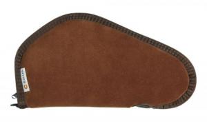 Allen Heritage Handgun Case 11" Brown Handgun Suede Leather - 86-11