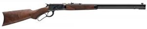 Winchester 1892 Deluxe Takedown 44 Rem Mag 11+1 24" Octagon Barrel Satin Walnut Fixed w/Textured Grip Panels - 534283124