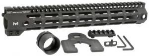 Midwest Industries Tactical G4M Handguard AR-15 Black Hardcoat Anodized Black 13.3" 6061-T6 Aluminum M-LOK - MIG4M13375