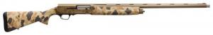 Browning A5 Wicked Wing 12 GA 28" 4+1 3.5" Burnt Bronze Cerakote Vintage Tan Camo Fixed Textured Grip Panels Stock