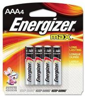 Energizer AAA Max (4) - E92BP-4