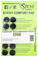 Sticky Holsters Comfort Pad Adhesive Dots Black Velcro Ambidextrous Hand