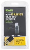 Meprolight FT Bullseye for Sig P365 (Except SAS) Fixed Rear Green Tritium/Fiber Handgun Sight - 631163108