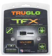 TruGlo TFX 3-Dot for Walther PPS Tritium/Fiber Optic Handgun Sight
