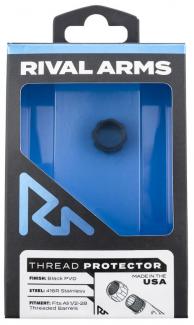 Rival Arms Thread Protector 9mm Luger Black PVD 416R Stainless Steel 1/2"-28 tpi - RA-RA300001A