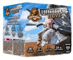 HEVI-Round Hammer Dove 20 GA 3" 7 Round 25 Bx/ 10 Cs - HS29237