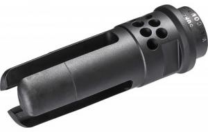 SureFire Warcomp 3-Prong Flash Hider M15x1 2.70" Black DLC Stainless Steel Ported for 5.56x45mm NATO HK 417 - WARCOMP556M15X1