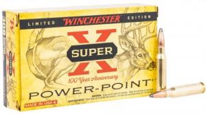 Winchester Super X 100th Anniversary Power-Point Soft Point 308 Winchester Ammo 150 gr 20 Round Box - X308100