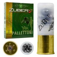 Zuber Premium Buckshot 12 GA 2.75" 1 1/5 oz 9 Pellet 00 Buck Round 10 Bx/ 30 Cs - ZUB12GA00B9P