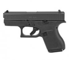 Glock G42 Gen3 Compact 380 ACP 3.25" 6+1 Black Polymer Frame Black Steel Slide Black Polymer Grip - G42US