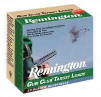 Remington Gun Club 12 GA Ammo  2.75" 1 1/8 oz #8 shot 1100fps   25rd box - 20243